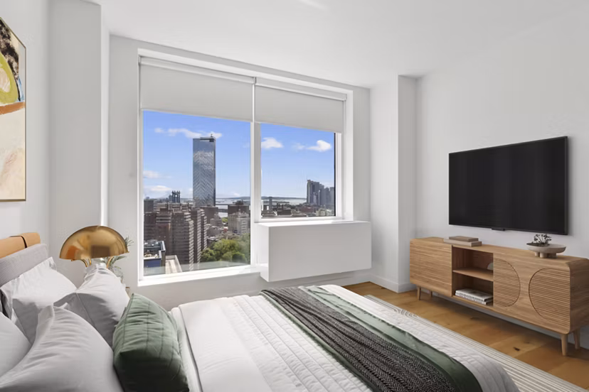 bedroom at The Artisan Apartments