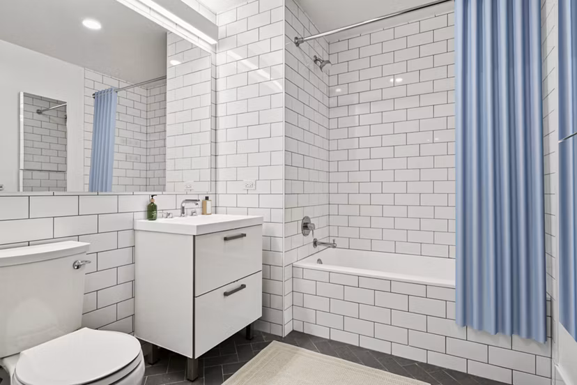 bathroom at The Artisan Apartments