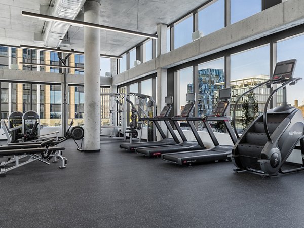 fitness center at The Artisan Apartments