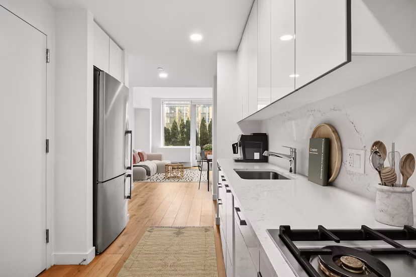 kitchen at The Artisan Apartments