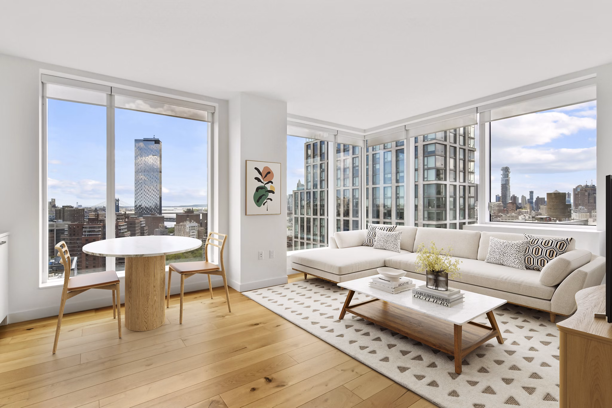 living room at The Artisan Apartments