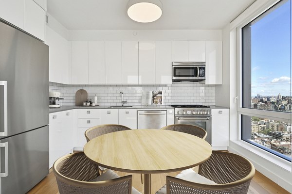 dining room at The Essex Apartments
