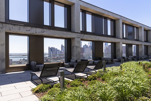 patio at The Essex Apartments
