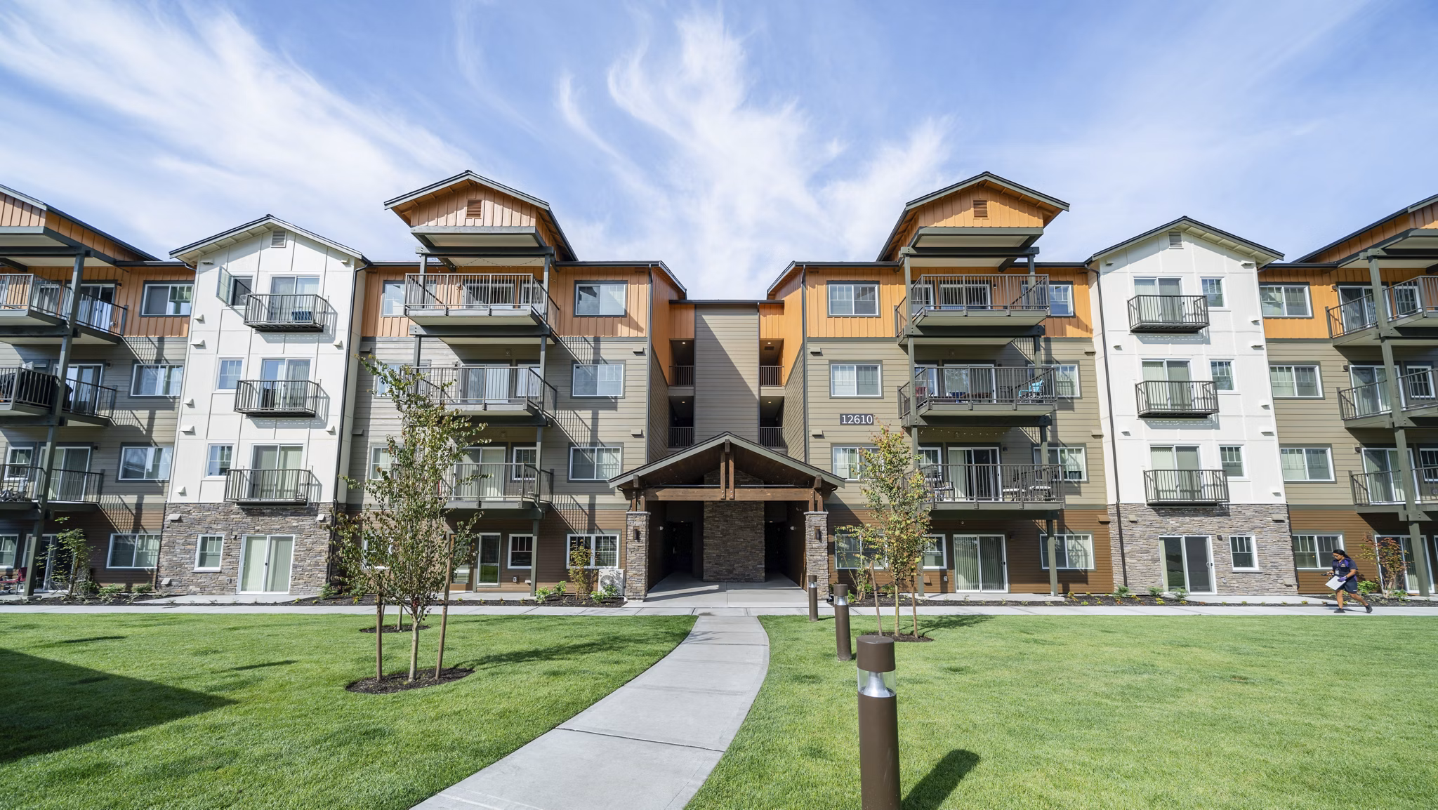 building at Wellstone Apartments