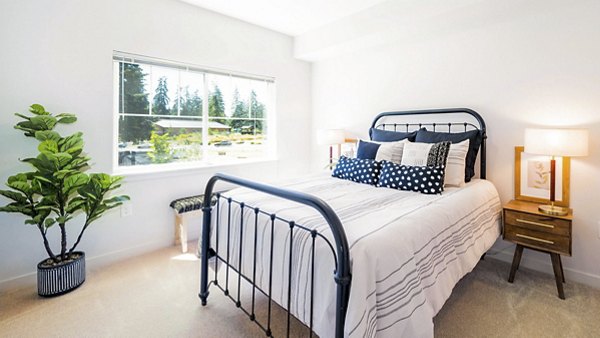 bedroom at Wellstone Apartments