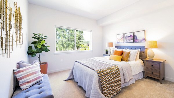 bedroom at Wellstone Apartments