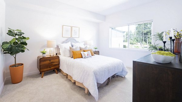 bedroom at Wellstone Apartments