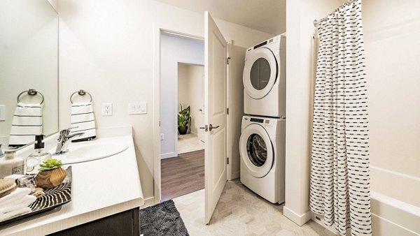 bathroom at Wellstone Apartments