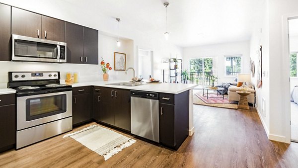 kitchen at Wellstone Apartments