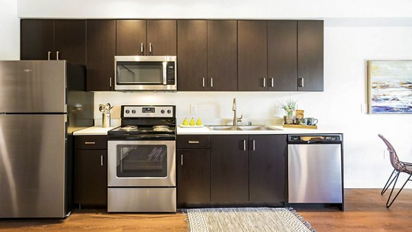 kitchen at Wellstone Apartments