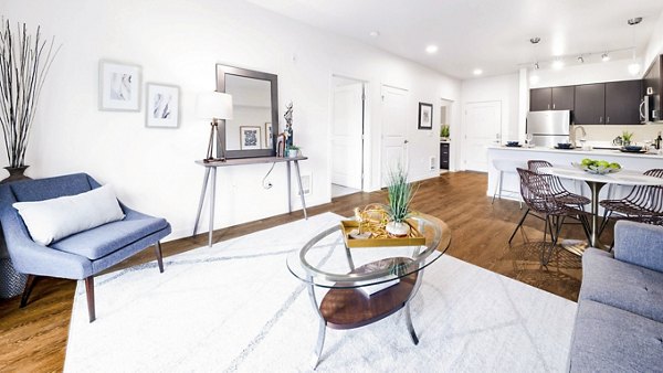 living room at Wellstone Apartments