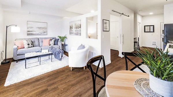 living room at Wellstone Apartments