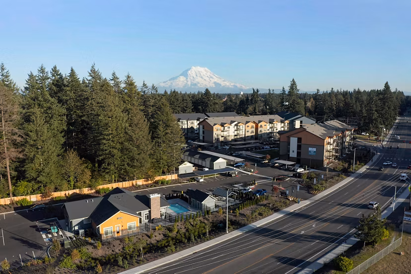 view at Wellstone Apartments
