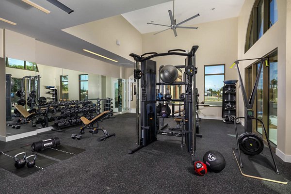 fitness center at Alta Merita Apartments