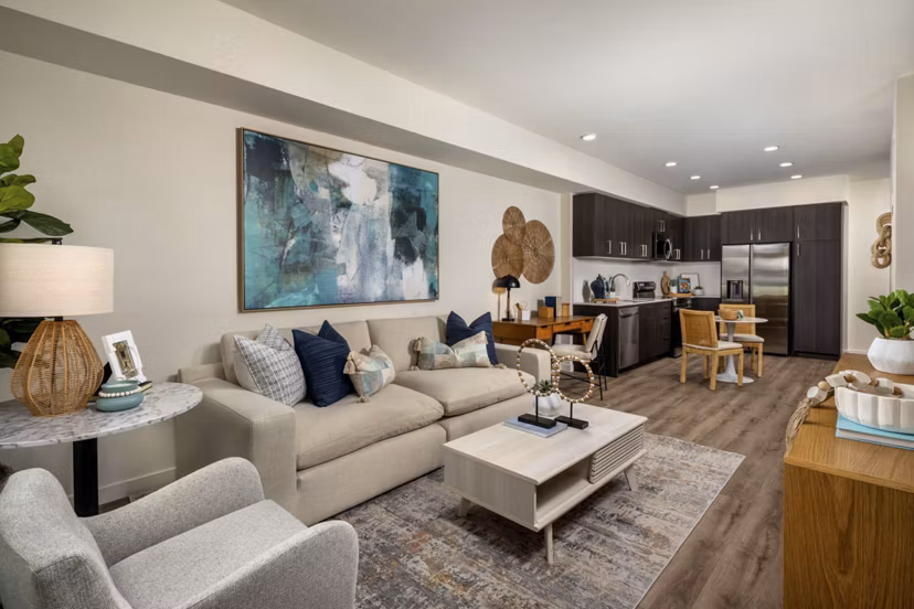 living room at Alta Merita Apartments