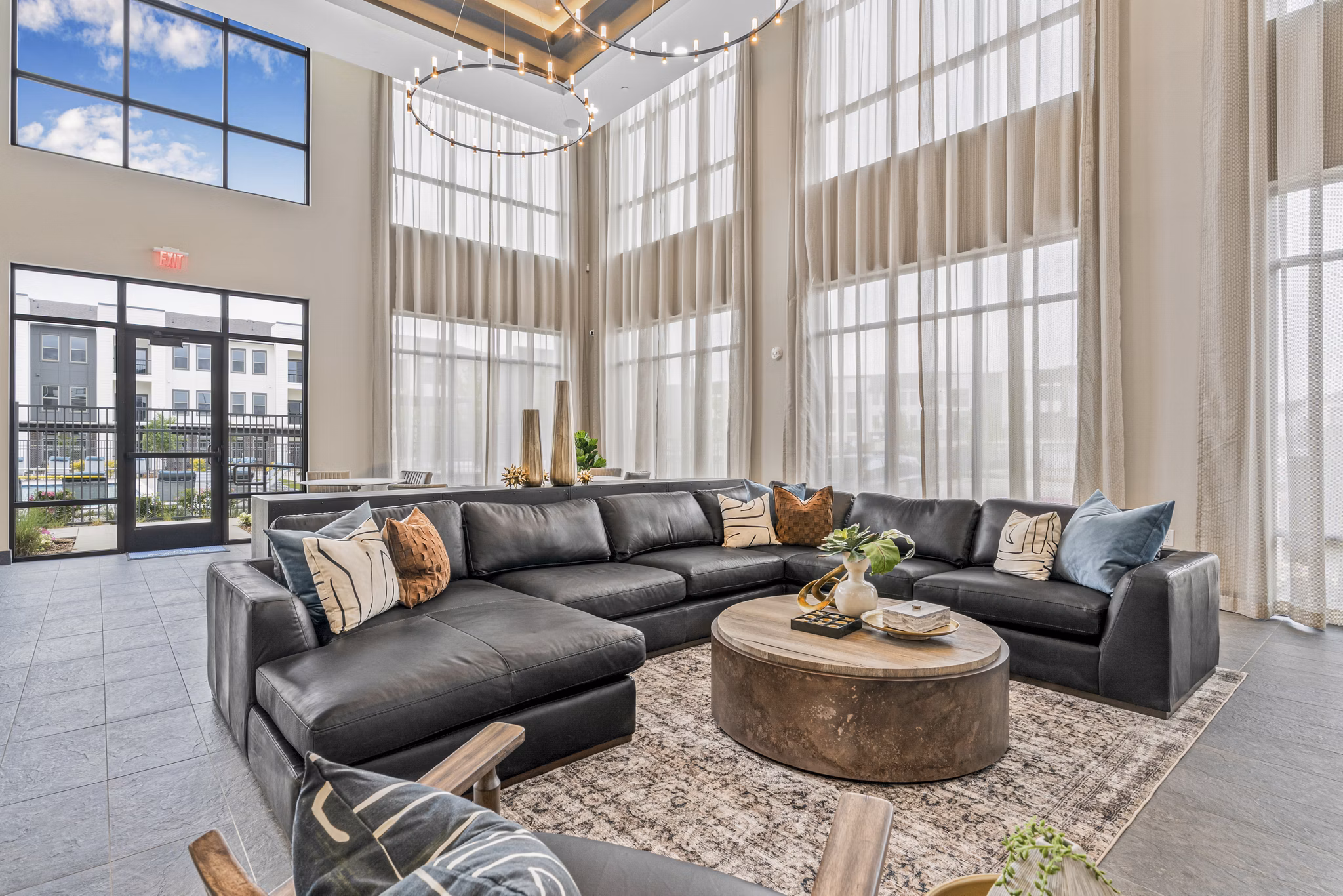 clubhouse at Alta Monarch Crossing Apartments