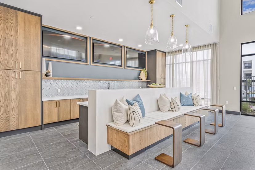 clubhouse at Alta Monarch Crossing Apartments