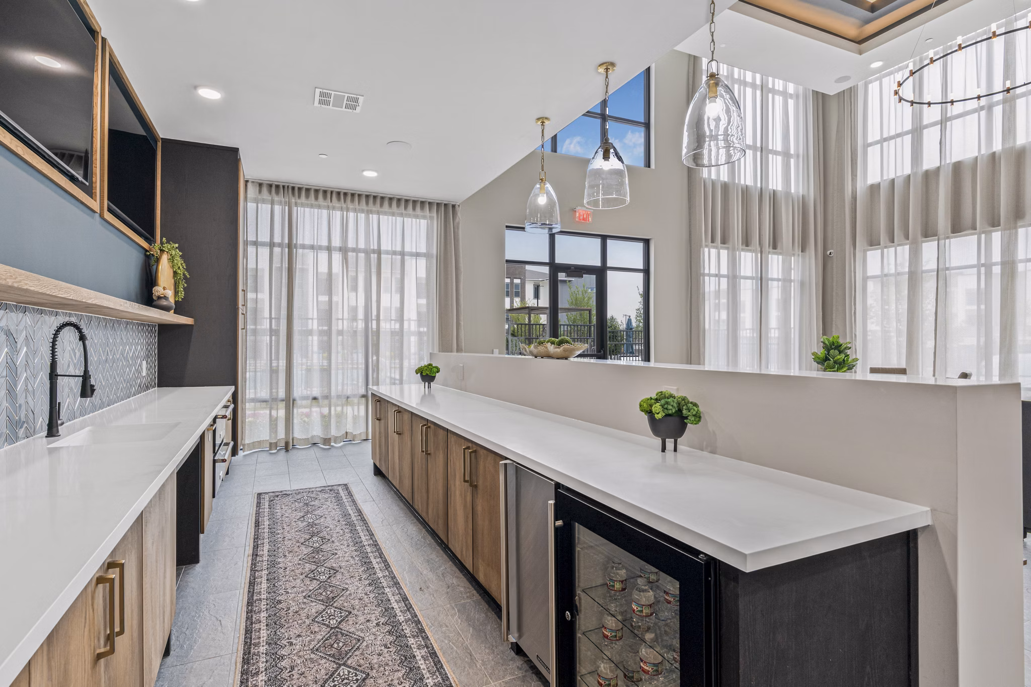 clubhouse at Alta Monarch Crossing Apartments