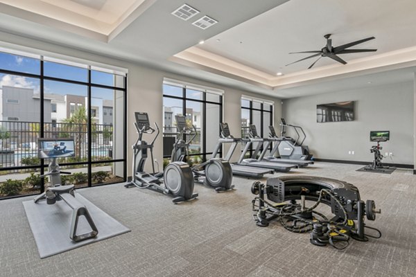 fitness center at Alta Monarch Crossing Apartments
