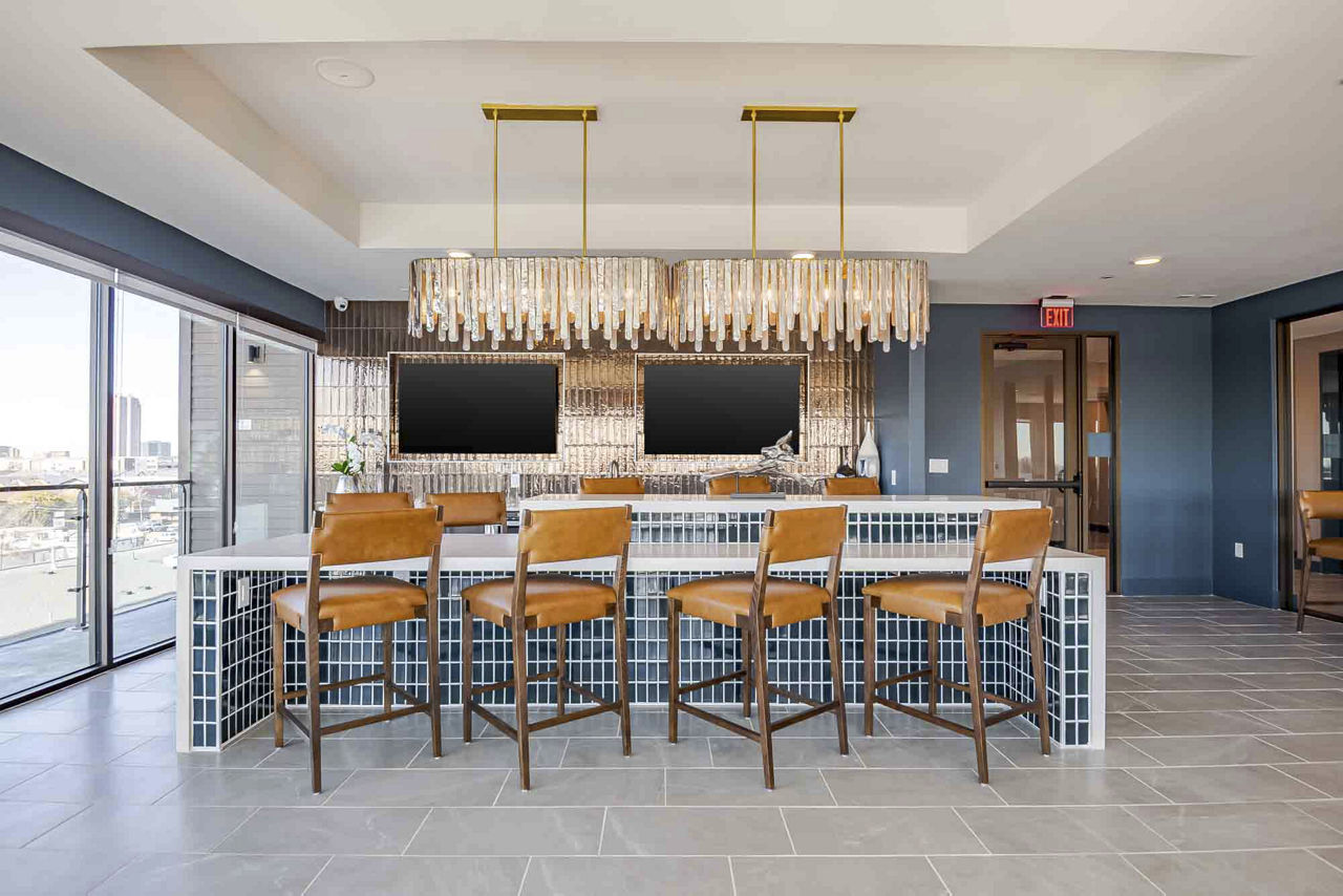 Lobby at The Flynn At Live Oak (3 of 6)