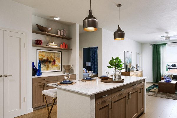 rendering for The Flynn at Live Oak Apartments