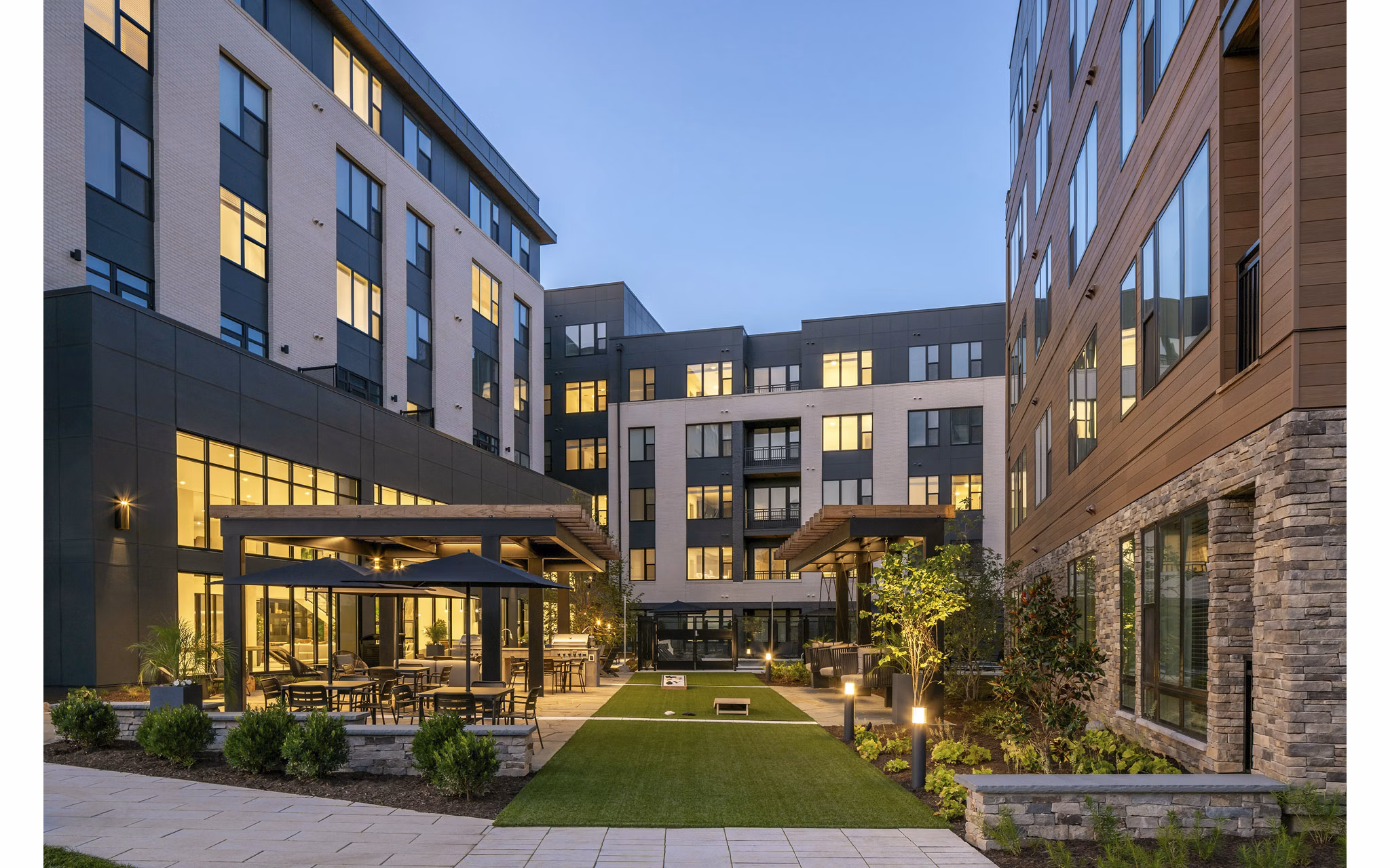 building at Wyatt Apartments