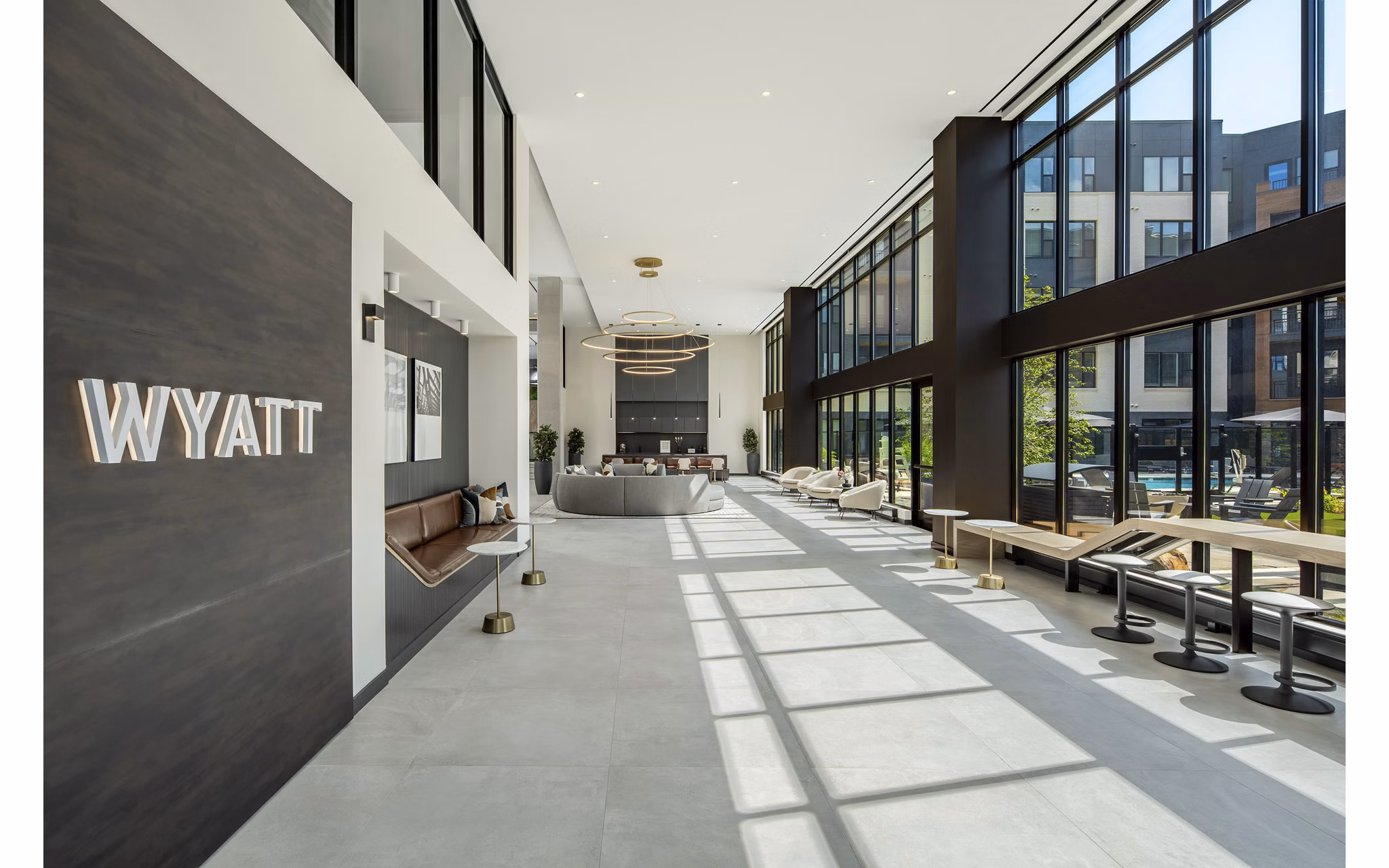 clubhouse at Wyatt Apartments