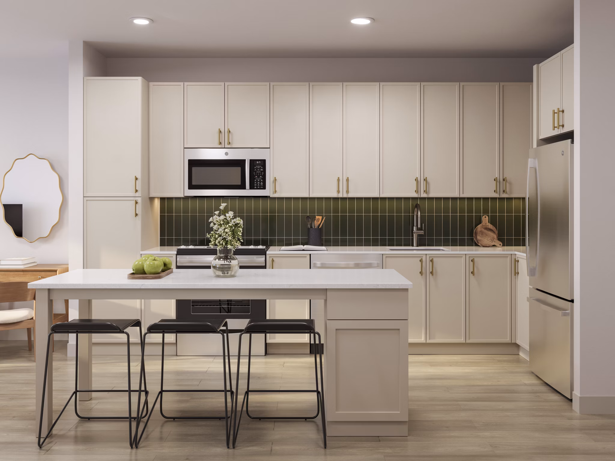 rendering at Wyatt Apartments 