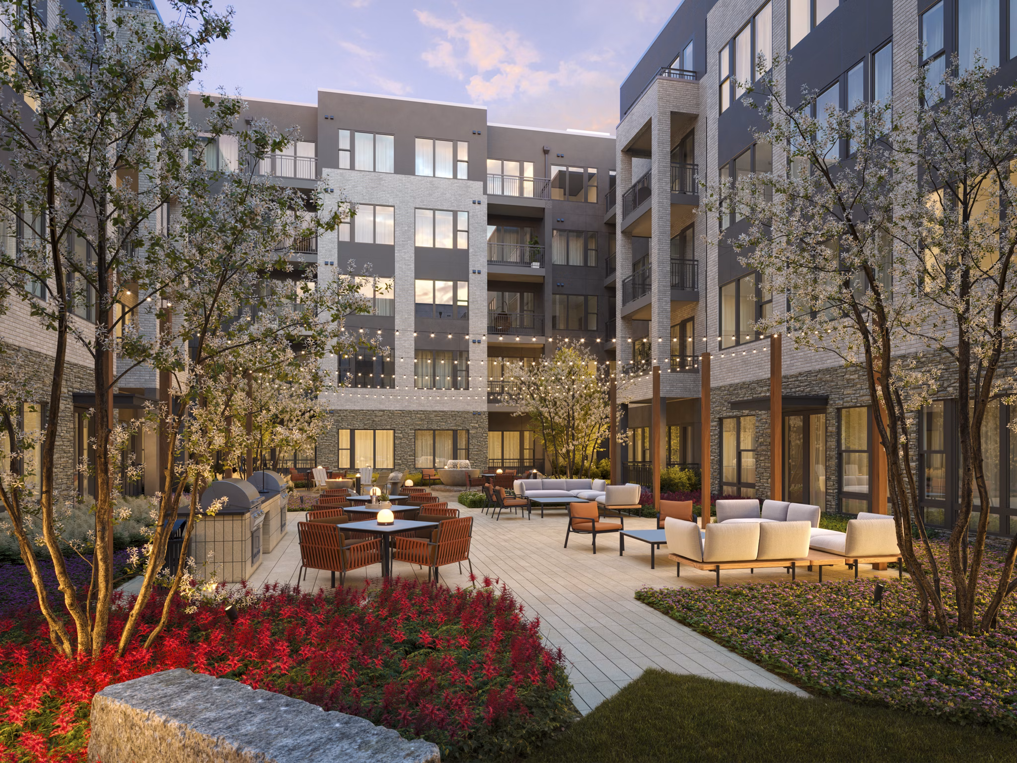 rendering at Wyatt Apartments 