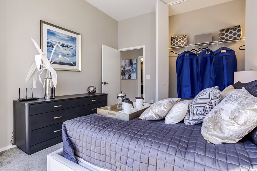 bedroom at Catalyst Apartments