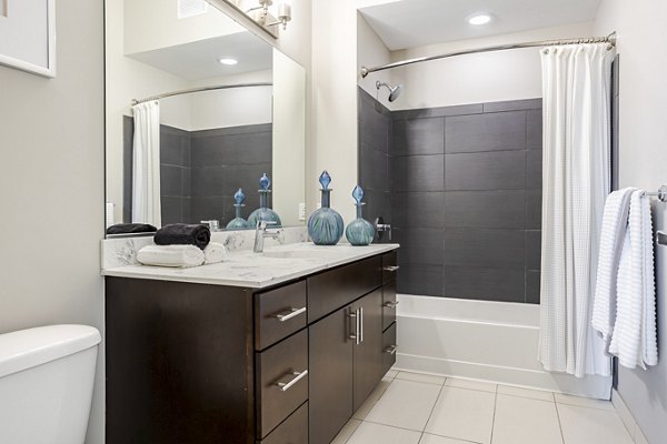 bathroom at Catalyst Apartments