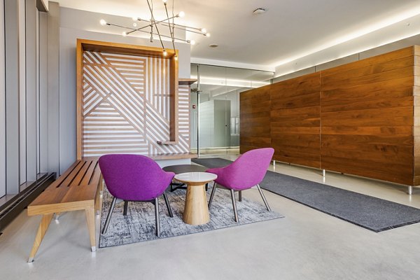 clubhouse at Catalyst Apartments