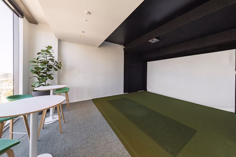 clubhouse at Catalyst Apartments