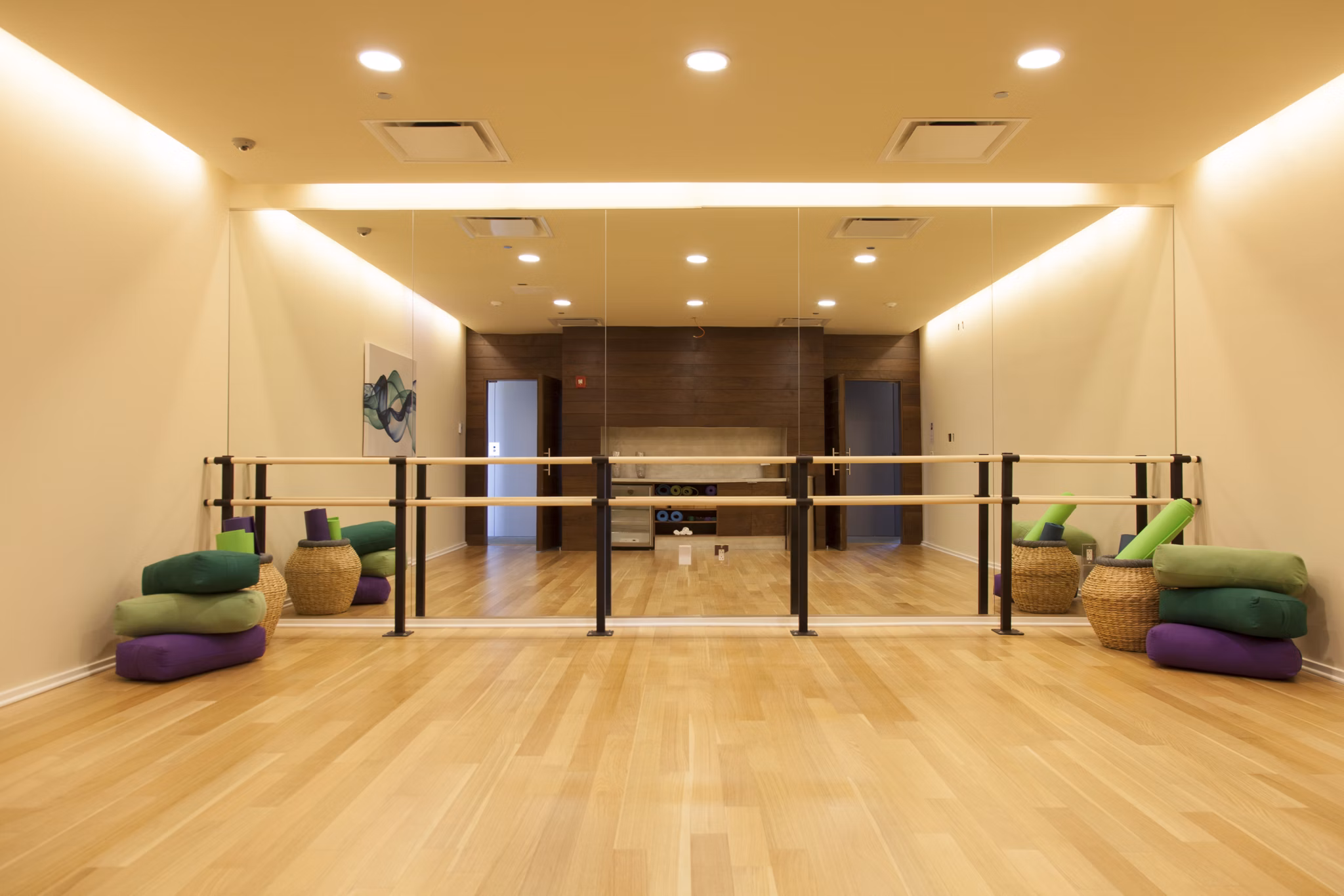 fitness center at Catalyst Apartments 