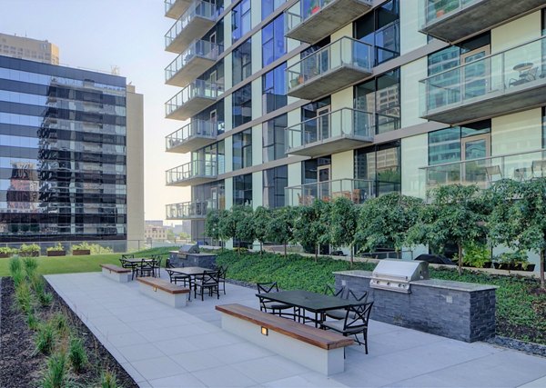 patio at Catalyst Apartments 