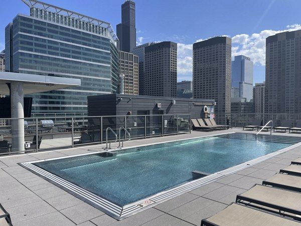 pool at Catalyst Apartments 
