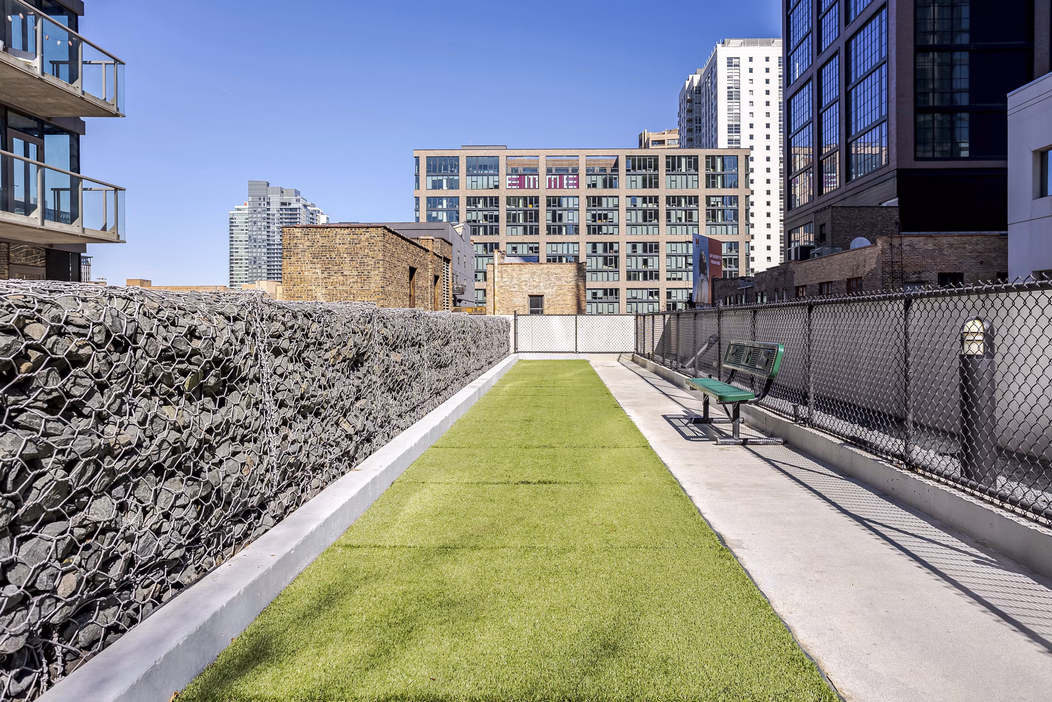 recreational area at Catalyst Apartments
