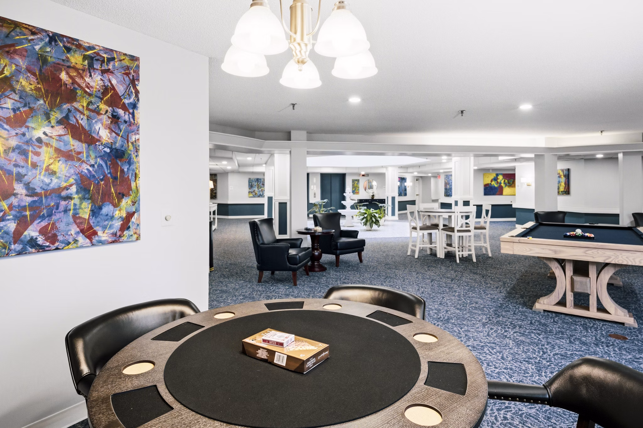 Clubhouse/Lobby at King's Reserve Sterling Apartments