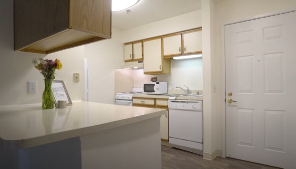 kitchen at Kings Reserve Sterling Apartments