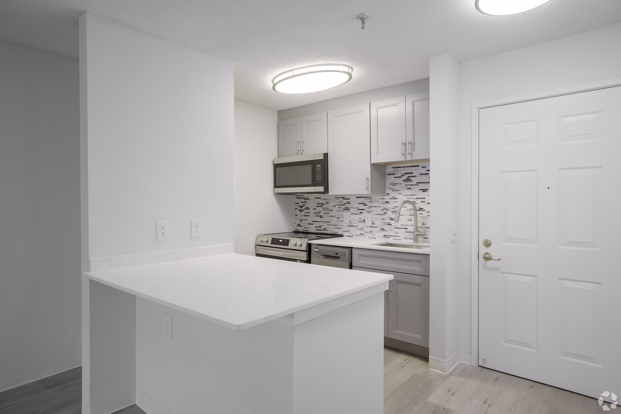 kitchen at King's Reserve Sterling Apartments 