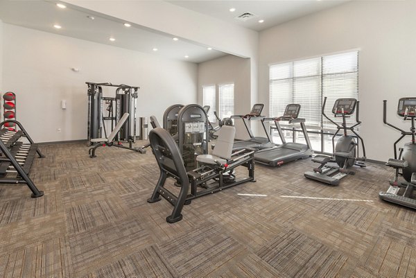 fitness center at Marq at Monument Ridge Apartments