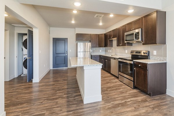 kitchen at Marq at Monument Ridge Apartments