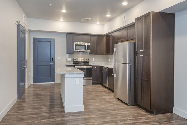 kitchen at Marq at Monument Ridge Apartments