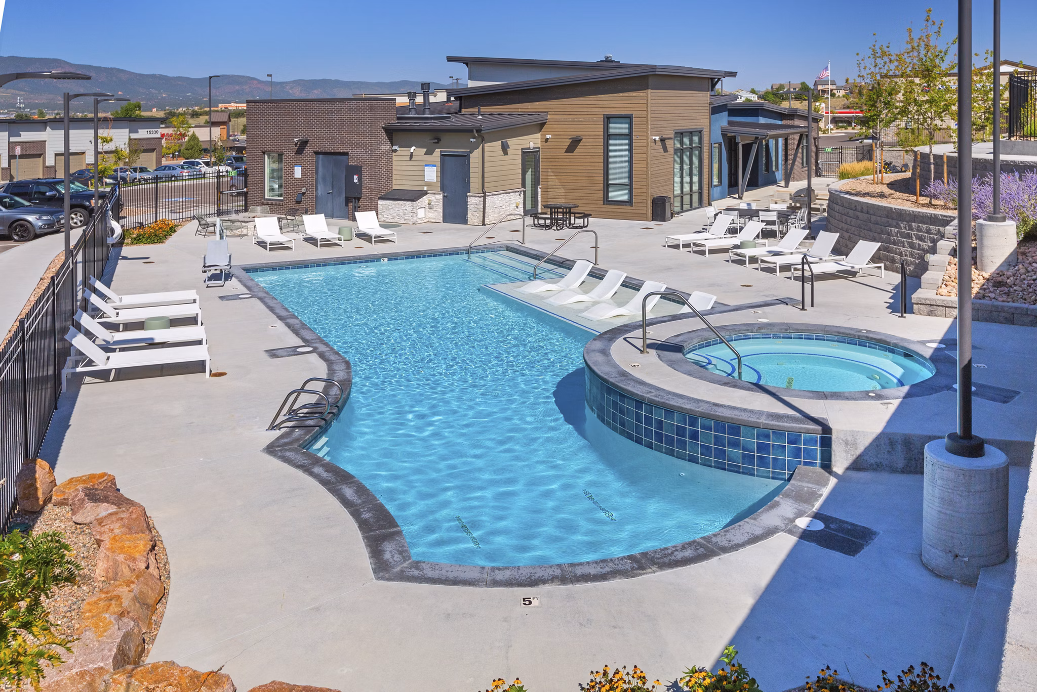 pool at Marq at Monument Ridge Apartments
