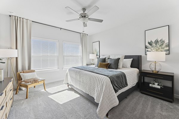 bedroom at Skymor Wesley Chapel Apartments