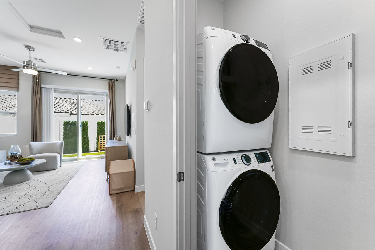 Laundry room at Yardly At Verrado