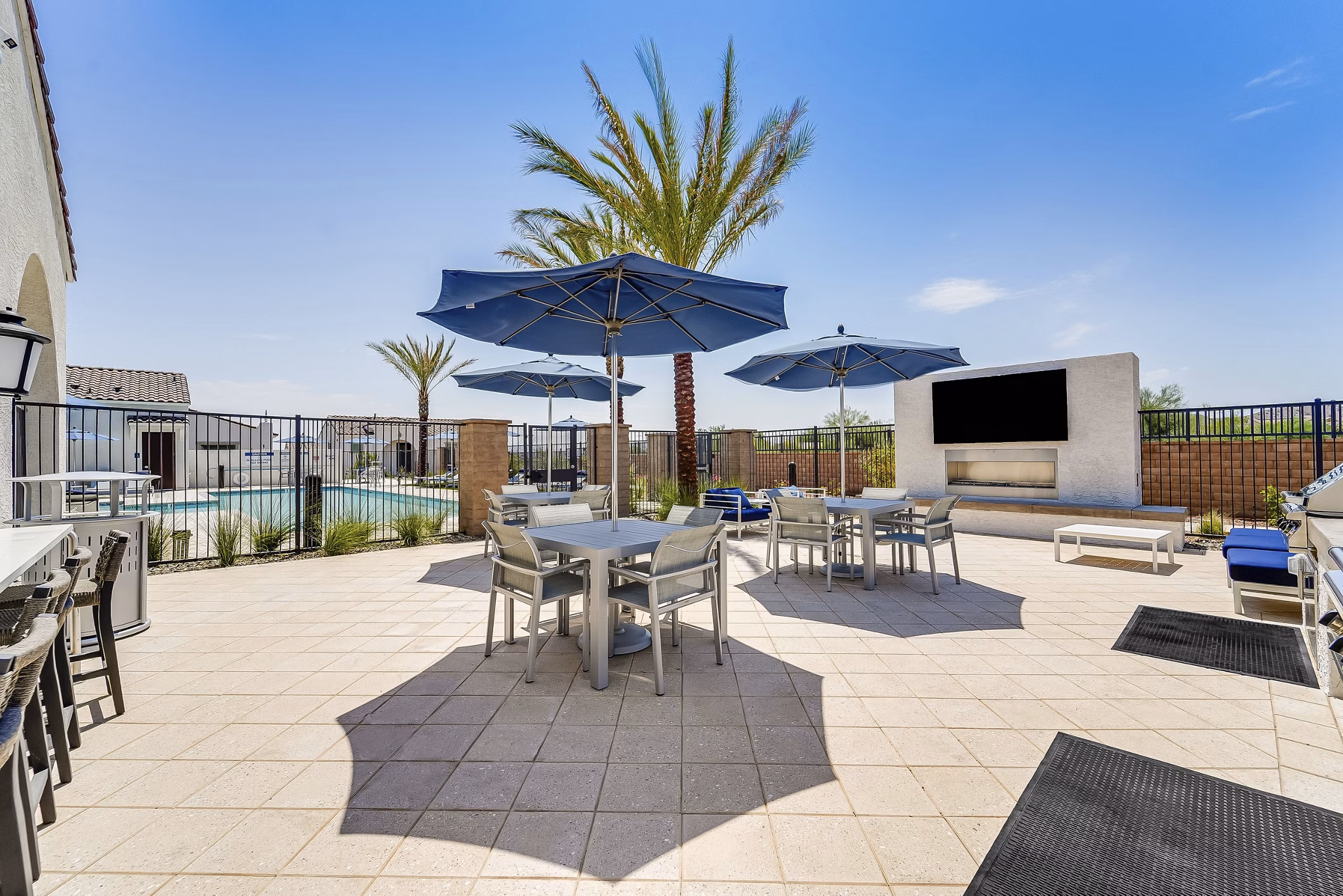 patio at Yardly at Verrado Apartments