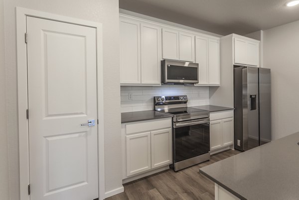kitchen at Bloom Rental Living Apartments 