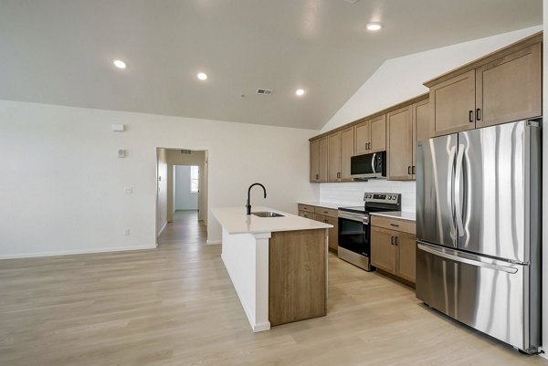 kitchen at Bloom Rental Living Apartments 