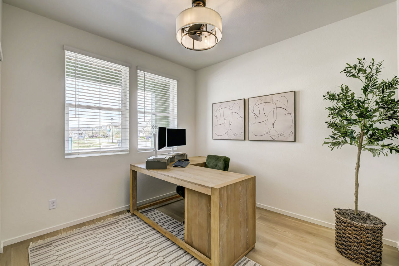 Work space at Bloom Rental Living